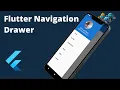 flutter tutorial Navigation Drawer in flutter Sidebar Menu flutter navigation drawer