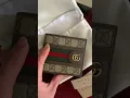 Unboxing Gucci Mens Ophidia wallet