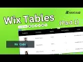Wix Tables Tutorial Part 1 of 5 Connect a Table to a Wix Collection with a Dataset - No Code