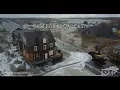 3-6-2018 Marshfield Ma huge waves high tide causing flooding on broken seawall drone