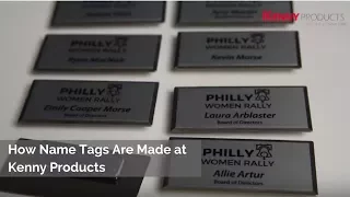 How Name Tags Are Made Custom Personalized Name Tags Metal Name Tags Plastic Name Tags