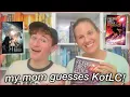My MOM Guesses the Plot of KOTLC Keeper of the Lost Cities Challenge