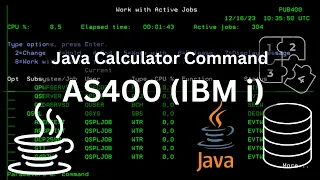 Java on AS400 - Create Calculator Command AS400 IBM i Tutorial for Beginners