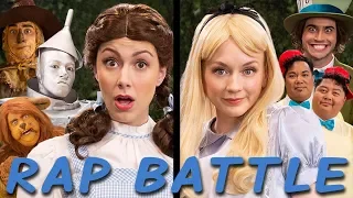 dorothy vs alice princess rap battle emily kinney ryan mccartan whitney avalon explicit 