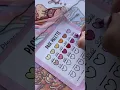 The cherry on top of a colouring page