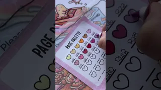 The cherry on top of a colouring page