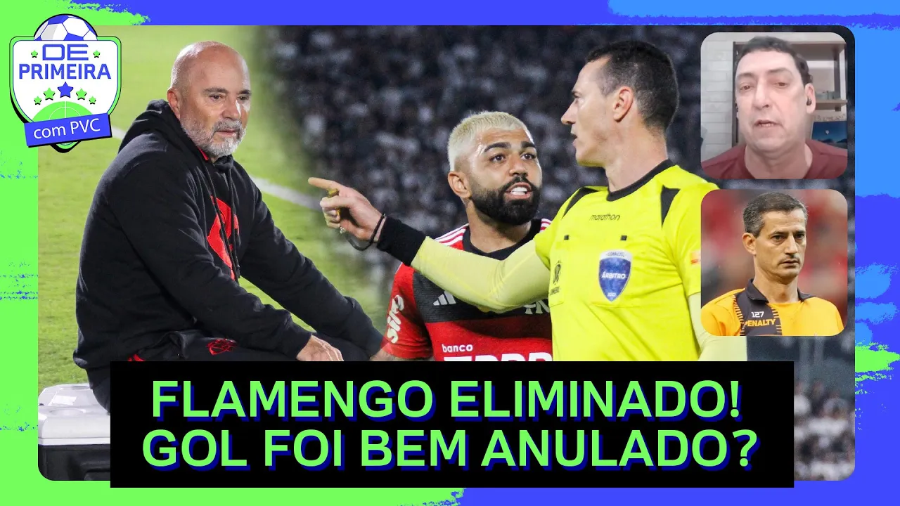 ???? GOL DO FLAMENGO FOI BEM ANULADO? SÁVIO SPINOLA EXPLICA; SAMPAOLI FICA OU SAI? PVC E MATTOS DEBATEM