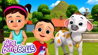Gaiya Meri Gaiya - गैया मेरी गैया + 10 More Popular Hindi Learning Rhymes | Ding Dong Bells