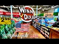 Food Prices in USA Winn-Dixie Florida American supermarket tour grocery shopping USA Travel