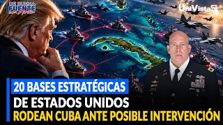 20 bases estratégicas de EE.UU. rodean Cuba ante posible intervención