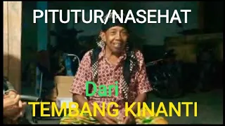 hikmah dan arti salah satu tembang kinanti