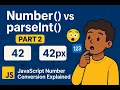 Number vs parseInt in JavaScript What s the Difference