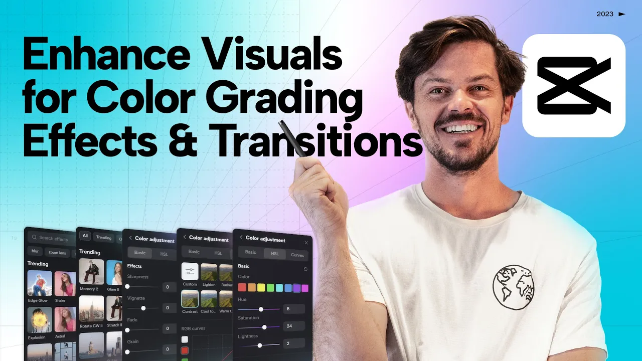 Learn How to Color Grade and Add Filters & Stickers | Online Video Editing | CapCut