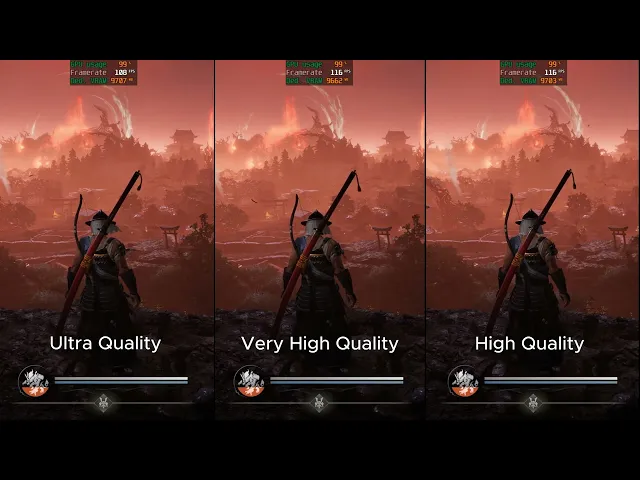 Nioh 3 - Global Illumination Comparison