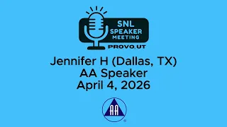 Jennifer H Dallas TX - AA Speaker
