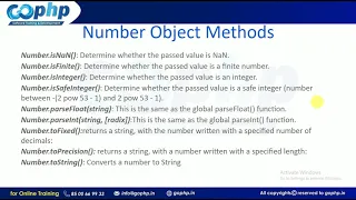 28 - Number Object in JavaScript JavaScript Tutorial for Beginners