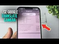 How to Use Google Translate Camera iPhone