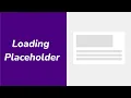 How to Make Skeleton Loading Screens loading animation css