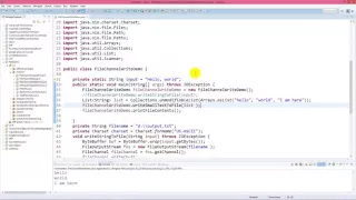 Java NIO - FileChannel Write