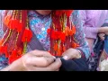 Download Lagu Unique embroidery of the Red Dao women in Sapa valley, Vietnam