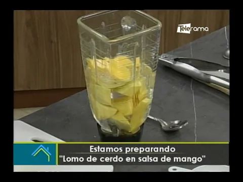 Hoy en la Cocina: Lomo de cerdo en salsa de mango