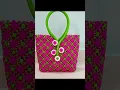 Lagu Beautiful Biscuits Knot Design Bag 😍 #Koodai 🛍️#plastic #wire #bag #phool #beautiful #hindi #oh mahi