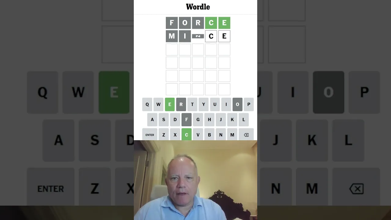 Wordle in a Minute - 27th August 2023