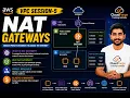 AWS VPC Session 5 NAT Gateway Private EC2 Internet Access AWS VPC Tutorial