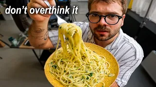 Great pasta only takes like 2 ingredients!!!