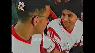 اعلان ابراهيم سعيد و احمد بلال بفانلة الزمالك وسط مدرج جماهير الزمالك عام      دندنها