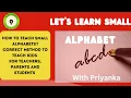 Avoid Common Mistakes - Learn Lowercase Letters A-Z Handwriting the Right Way