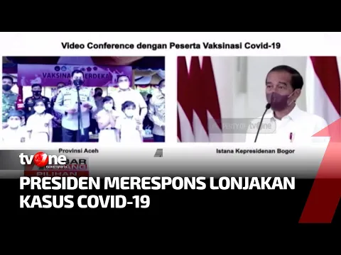 Presiden Jokowi Minta Vaksinasi Dipercepat