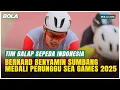Tim Balap Sepeda Indonesia Harus Puas dengan Raihan Medali Perunggu SEA Games 2025