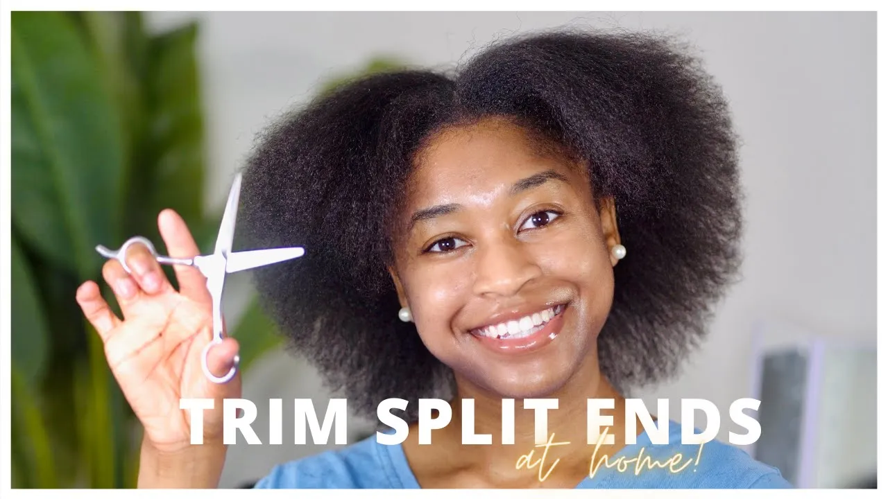 How to Trim Short Natural Hair at Home | Short and Awkward Length Hair