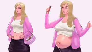 Mean Bratty Belly Comic Dub