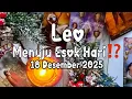 Lagu LEO ♌️ MENUJU ESOK HARI⁉️ YANG AKAN TERJADI DALAM HIDUPMU…| 18 DESEMBER 2025 🕊️
