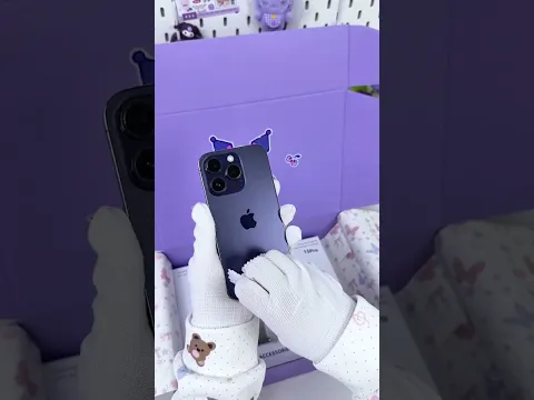 Immersive Packaging iPhone 14 Pro Dark Night Purple ~ # Popular # Immersive # Student Party # iPhone