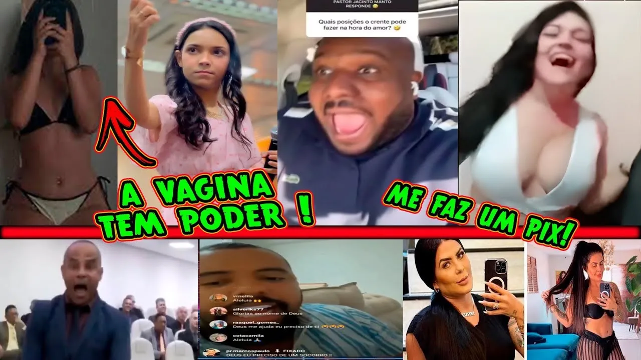 OS EVANGÉLICOS DO TIKTOK PASSARAM DOS LIMITES