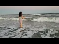 Playing in the waves in North Myrtle Beach