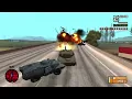 Download Lagu GTA San Andreas | Area 69, Countryside \u0026 Las Venturas Tank Rampage + 12-Stars Wanted Level Escape