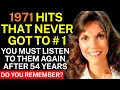 Download Lagu 15 Forgotten Top 2 Songs of 1971 That Almost Got to #1!