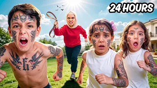 مكة و صالح عملو وشم على جسمهم !! 🤯 و غيرو شكلهم || النهاية صادمة 😱!