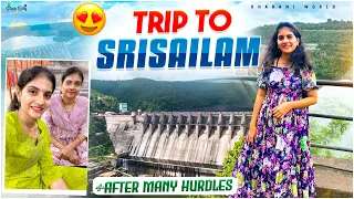 Going to Srisailam🥰 || Tickets కోసం ఇంత కష్టపడ్డాము 🙄 #vlogs #dharaniworld #telugu #srisailam 