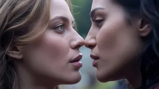 Lesbian Kiss - Lesbian Kissing