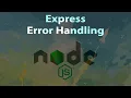 Express - Error Handling