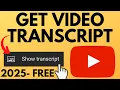 How to Get Transcript of YouTube - Youtube s to Text