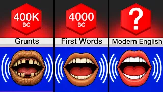 Comparison: Evolution Of Language (400,000 BC - 2026)