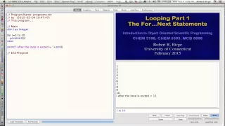 Looping in Extended Basic Programming
