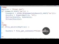 2 Flat File txt PHP Database Tutorial Allow user or client to change data