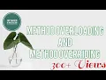 Method Overloading and Method Overriding in Programming - Explained in Malayalam